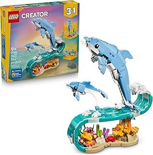LEGO Creator 3em1 Animais Marinhos: Golfinhos Lindos 31385