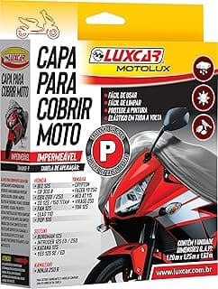 Luxcar Motolux Capa para Cobrir Moto P – Impermeável com 10.02% de desconto por R$ 38,06 na amazon