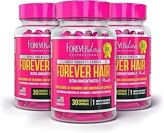 Forever Hair Crescimento Capilar - Kit Tratamento 3 Meses