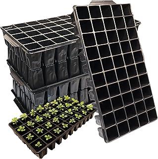 Kit 50 Bandejas Germinação 50 Células Flexível Para Mudas Hortaliças, Ornamentais, Aromáticas e Outras - Nutriplan