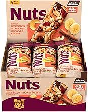 Banana Brasil - Barra De Castanhas Nuts Banana E Canela - (12 Unidades de 25g)