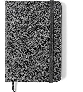 AGENDA PLANNER CICEROS 2026 CLASSICA SEMANAL 9X13 CM PRETA