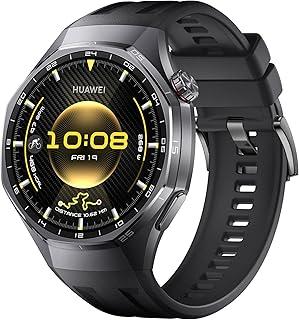 Smartwatch, HUAWEI WATCH GT 6 Pro 46mm, Bateria com Autonomia de Até 21 Dias, Mais de 100 Modos Esportivos, Corrida de Trilha, Ciclismo, Análise de ECG, Compatível com iOS e Android, GPS, Preto
