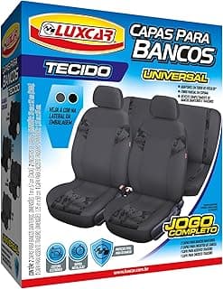 Luxcar Capa para Banco em Tecido Universal – Jogo Completo 4 Peças com 10.01% de desconto por R$ 100,56 na amazon