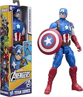 Marvel Vingadores Titan Series Capitão América Boneco de Ação com 10% de desconto por R$ 89,99 na amazon