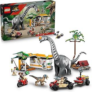 LEGO Jurassic World Missão de Rastreamento de Raptor e Titanossauro 76973