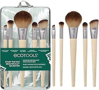 Ecotools Kit Pincel Start The Day Beautiful, Marrom