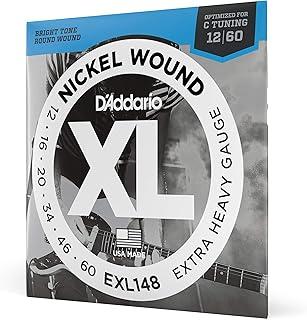Encordoamento Para Guitarra .012-.060 D'Addario XL Nickel Wound EXL148