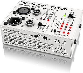 Behringer CABLE TESTER CT100 Professional 6-in-1 Cable Tester