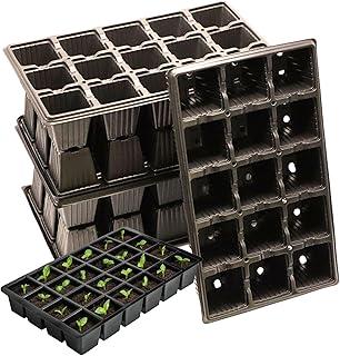 Kit 5 Bandeja Germinação 15 Células Flexível Para Mudas Hortaliças, Ornamentais, Aromáticas e Outras - Nutriplan