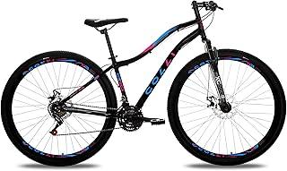 BICICLETA COLLI PARIS ARO 29 - AZUL/ROSA
