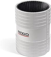 RIDGID 29993 227S Ferramenta de reparador de tubos de aço inoxidável, escareador interno e externo de 1,27 cm a 5 cm, 29993, Cromado, Small