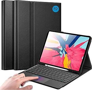 Case Capa para iPad 10ª (Chip A14-2022) e 11ª (Chip A16-2025) Geração 10.9″ Magnética com Teclado Touchpad e Compartimento para Pencil - FD Acessórios (Preto)