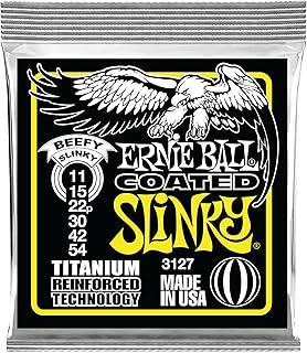 Ernie Ball Beefy Slinky Coated Titanium RPS Electric Guitar Strings 11-54 Gauge