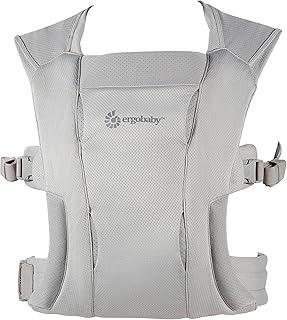 Canguru Bebê 3 Posições Ergonômico Embrace Mesh Cinza Ergobaby