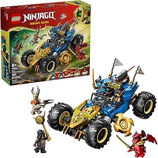 LEGO NINJAGO Carro Transformador do Jay; Brinquedo de Corrida 71856 com 10% de desconto por R$ 404,98 na amazon