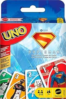 UNO Jogo de Cartas Superman para crianças a partir de 7 anos