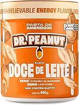 Pasta de Amendoim Dr. Peanutt Doce de Leite 600g – Com Whey Protein Isolado, Zero Açúcar, Sem Glúten e Lactose