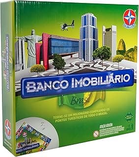 Jogo Banco Imobiliário Brasil Brinquedos Estrela com 29.88% de desconto por R$ 91,15 na amazon