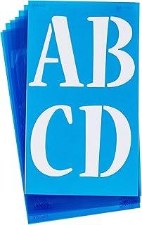 Westcott LetterCraft Stencil, fonte Nueva, caracteres de 10 cm (SN4-C/15830)