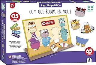 Nig Brinquedos Brinquedo Educativo Magnético Com que Roupa eu Vou?