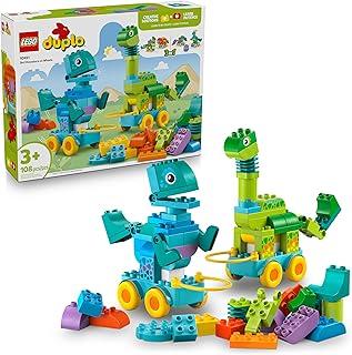 LEGO DUPLO Town Dinossauros 3em1 Sobre Rodas 10451