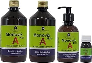Kit Monovix A Crescimento Capilar(Kit 4 Itens) completo com 10% de desconto por R$ 134,91 na amazon