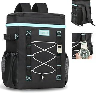 INSMEER Mochila Termica, 50 Latas Bolsa Termica Isotérmico Grande Caixa Termca Cooler Sacola Para acampamento, Mochila para Feminina Masculino Praia