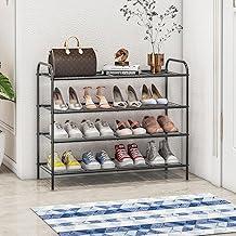 Sapateira Organizadora, Sapateira Hall de Entrada Simples, 4 Prateleiras para 16 Pares, Robusta e Durável, Ideal para Sala de Estar