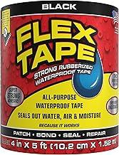 FLEX TAPE BLACK 4"X5'