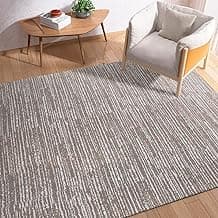 Tapete Sala Antiderrapante 1,40m x 2,00m Emborrachado Rústico Boho Mesclado Marrom Caramelo Artesanal de Tear Jacquard Decoração Estonado Escuro Fácil Limpeza com 10.01% de desconto por R$ 89,90 na amazon