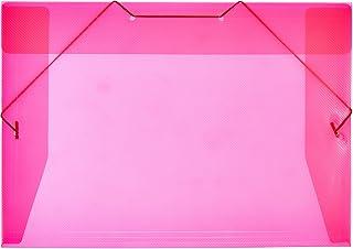 Pasta Aba Elastica Plastica Oficio Vermelha - Pacote com 10, ACP, 1021VM, Vermelha, pacote de 10