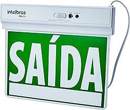 Intelbras Placa de Sinalização de Saída de Emergência Dupla Face PSA 225 Branco