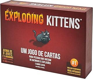 Galápagos, Exploding Kittens, Jogo de Cartas para Amigos, 2-5 jogadores, 15 minutos por partida