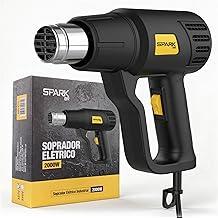Soprador Térmico 2000W 600°C 2 Estágios Profissional SparkBr 110V Uso Residencial e Industrial Controle de Temperatura