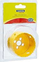 Tramontina 42620067, Serra Copo Bi Metálica 67Mm 2.5/8, Dentes Aço Rápido HSS, Pintura Eletrostática, Rosca 1/2'', Amarelo