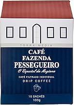 Café Fazenda Pessegueiro Torrado e Moído Drip Coffee 10 unidades
