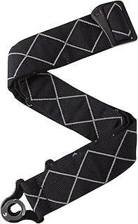 D'Addario Accessories Alça de guitarra Autoto Lock (50BAL02), diamante preto