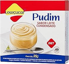 Lowcucar Pó P/Preparo Pudim Leite Condensado Cartucho 25G com 18.21% de desconto por R$ 4,49 na amazon