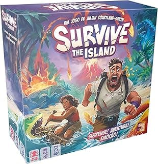 Galápago, Survive: The Island (Edição Revisada), Familia, 8 anos, partidas de até 45 min. com 10% de desconto por R$ 269,98 na amazon