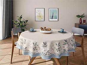 Toalha de Mesa Super Prática Redonda Estampada 4 Lugares Alvorada 1,55 m Com 1 peça