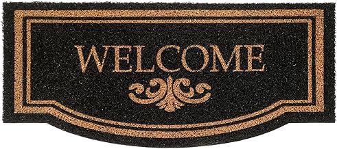 Capacho Vinil Kapazi Preto 30x70cm – Welcome | Tapete de Entrada Antiderrapante