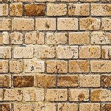 Papel de Parede Adesivo Autocolante Estilo Alvenaria Decoração Efeito Textura Casa Quarto Sala 1 Metro