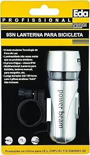Lanterna dianteira para bicicleta 5 LEDs, EDA, 9SN, Preto