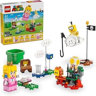 LEGO Super Mario Aventuras interativas com a LEGO® Peach™ 71441 com 22.82% de desconto por R$ 370,48 na amazon