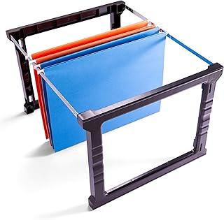 Suporte de plástico para pasta suspensa Officemate 91961, 45 cm, tamanho Carta e Legal, pacote com 1