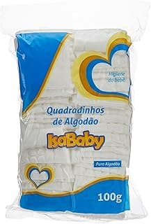 ISABABY Algodão Quadradinhos Branco Isababy 100 G com 39.2% de desconto por R$ 19,57 na amazon