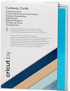 Cricut Joy Cutaway Cards, Marina Sampler | 10,8 cm x 14 cm | 8 unidades
