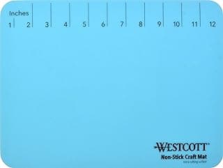 Westcott Tapete de silicone antiaderente para artesanato Projectmate de 22,86 cm x 30,48 cm