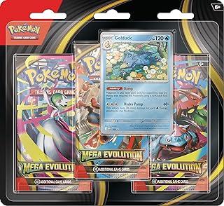 Pokémon TCG: Mega Evolution - 3-Pack Blister - Inglês